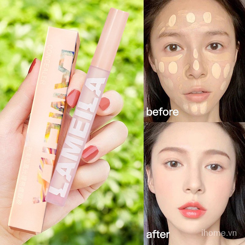 (Hàng Mới Về) Kem Nền Dạng Lỏng Che Khuyết Điểm Dưỡng Ẩm Làm Sáng Da