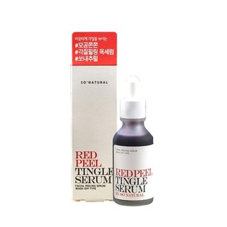 SERUM TÁI TẠO DA ❤️CHINH HÃNG❤️ RED PEEL TINGLE SERUM SO NATUREL - HÀN QUỐC 35ml