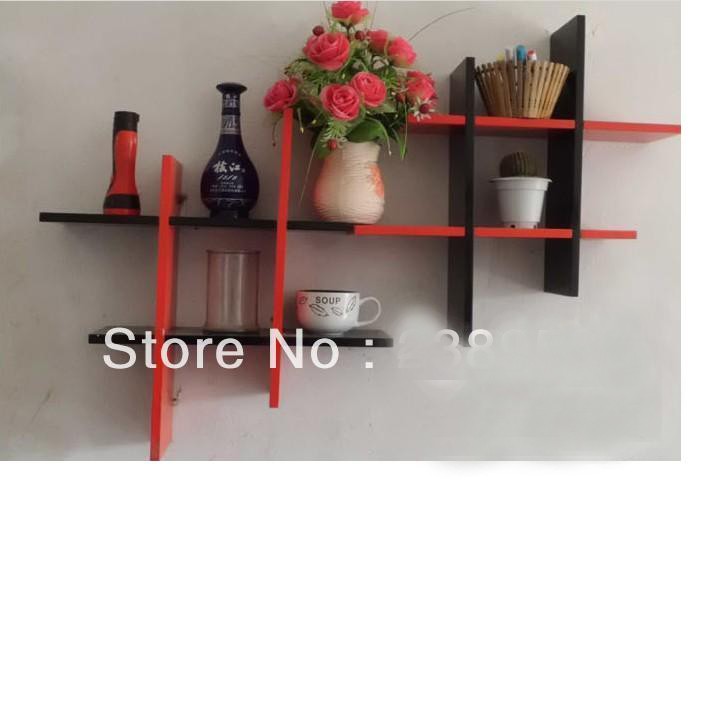 Kệ trang trí Dấu thăng lệch ( Đỏ phối đen)