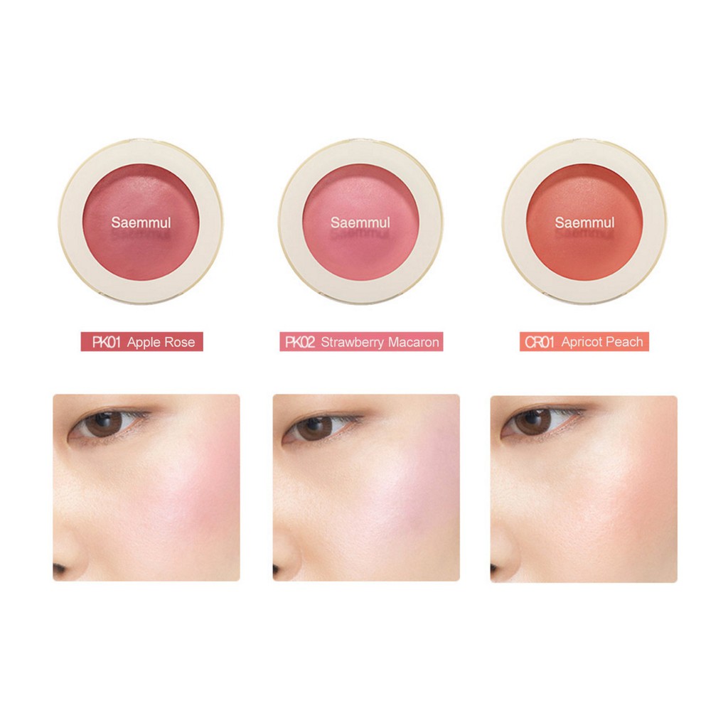 Phấn má hồng The Saem Hàn Quốc 5g | BigBuy360 - bigbuy360.vn