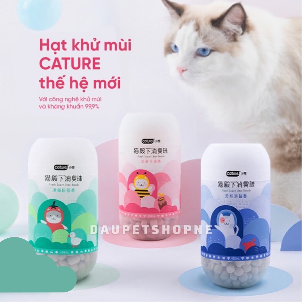 [Gói dùng thử] Viên thơm Cature khử mùi cát vệ sinh mèo