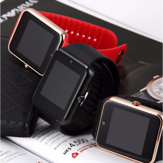 Đồng Hồ Thông Minh Smart Watch GT08 lắp sim điện thoại Màn hình cảm ứng màu cao cấp mới