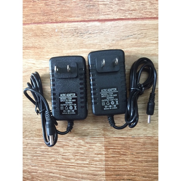 Nguồn Adapter 9v-2a và 12v-2a chân to và chân kim