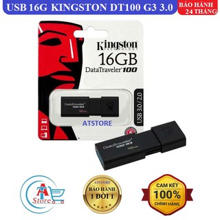 USB 16G Kingston DT100 G3 3.0 Chính Hãng