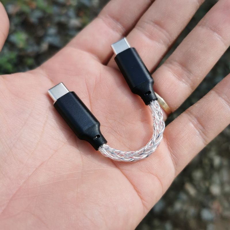 Cáp USB C to C OTG, C to Lighting OTG cho DAC/Amp, Dongle Hifi.