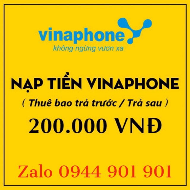 Thẻ VinaPhone 200K
