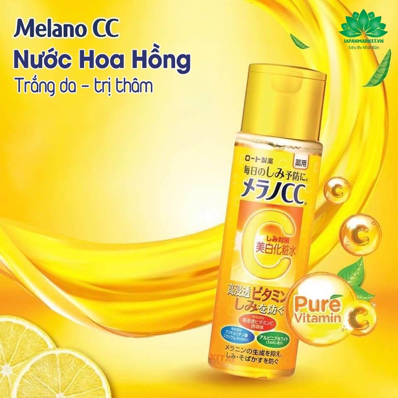 Nước Hoa Hồng Toner Cc Melano Nhật Bản 170ml [HangNhat] [Hàng-Chuẩn-Auth] [Mô-Mô-Shop]