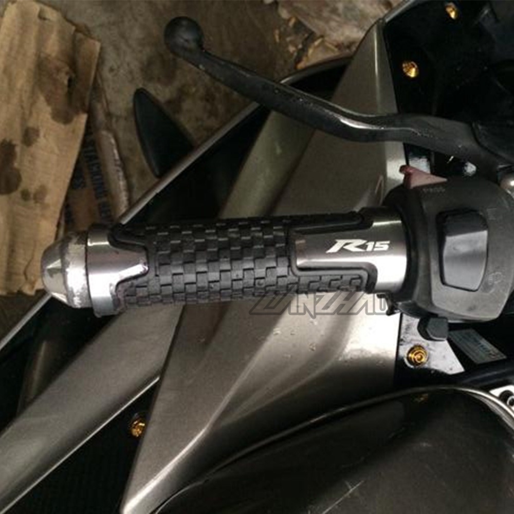 Vỏ Bọc Tay Lái Bằng Cao Su Chuyên Dụng Cho Xe Mô Tô YAMAHA YZF R15 R15v3 2013-2022