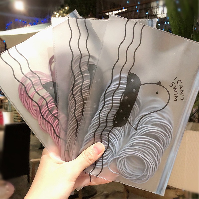 Set 50 dây cột tóc xinh xắn