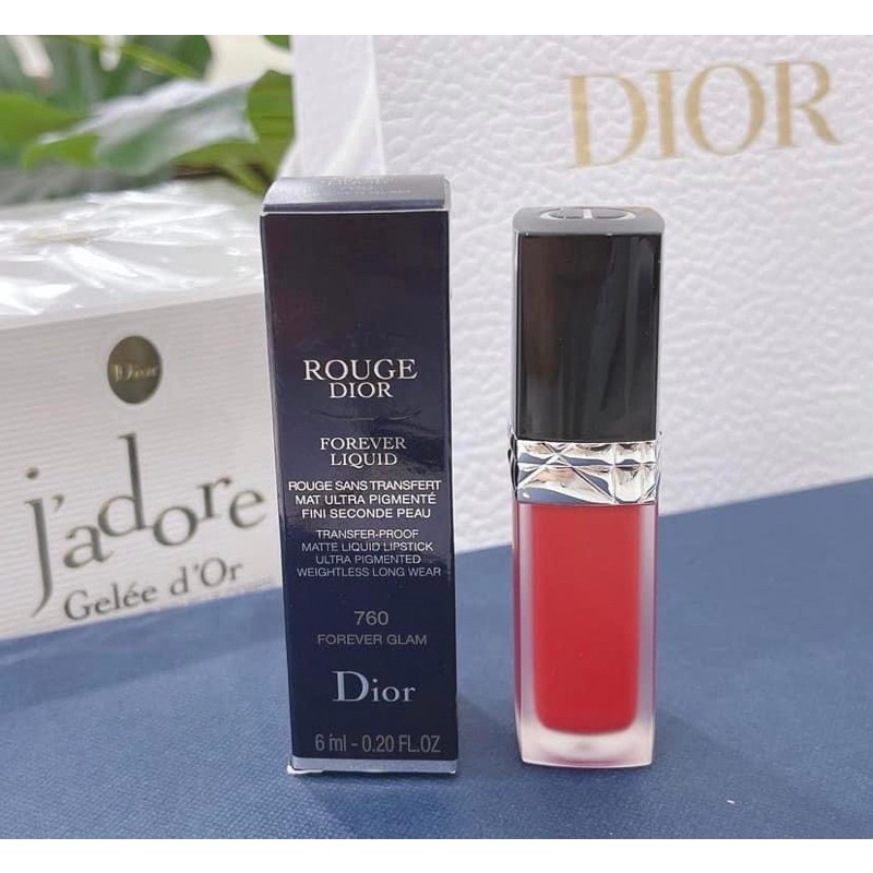 Son Kem Dior Rouge Forever Liquid 760 Forever Glam