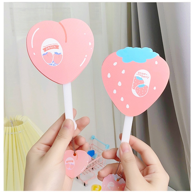 Quạt Xếp Mini Cầm Tay Thiết Kế Kiểu Mới Siêu Xinh