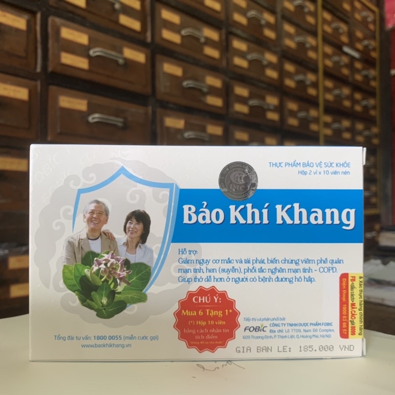Bảo Khí Khang - Tắc nghẽn phổi mạn tính COPD