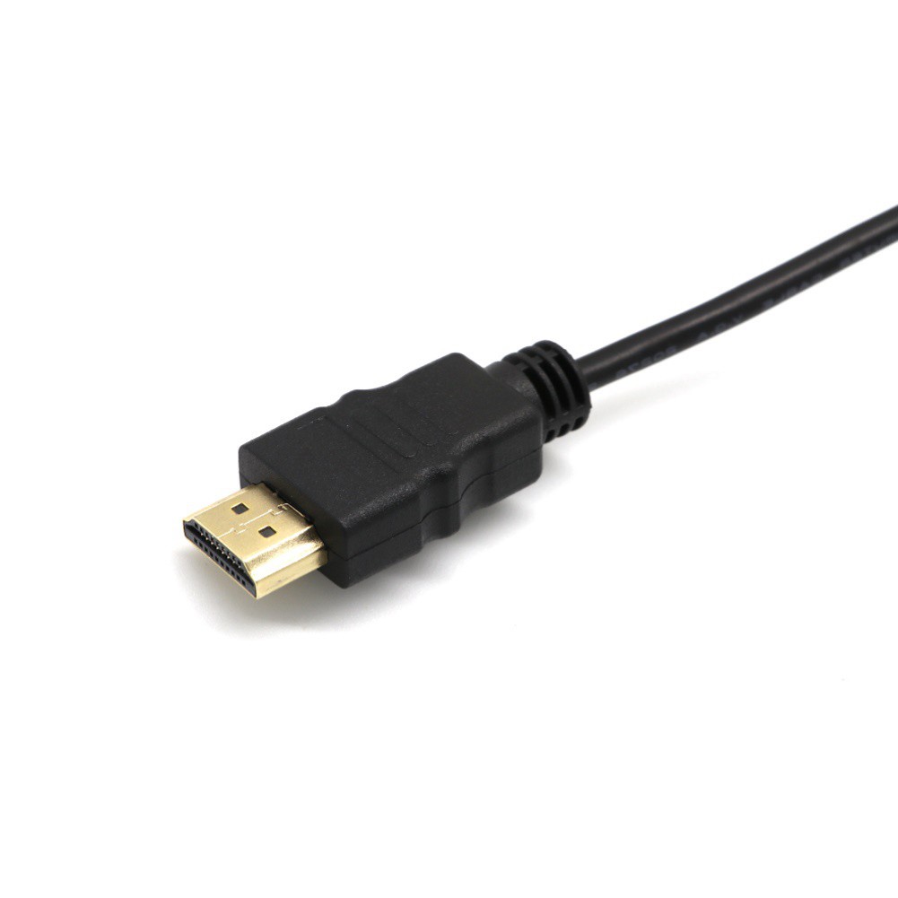 Dây Cáp Chuyển Đổi Hdmi 1080p Sang Vga Dài 1.8m Cho Máy Tính / Dvd / Hdtv