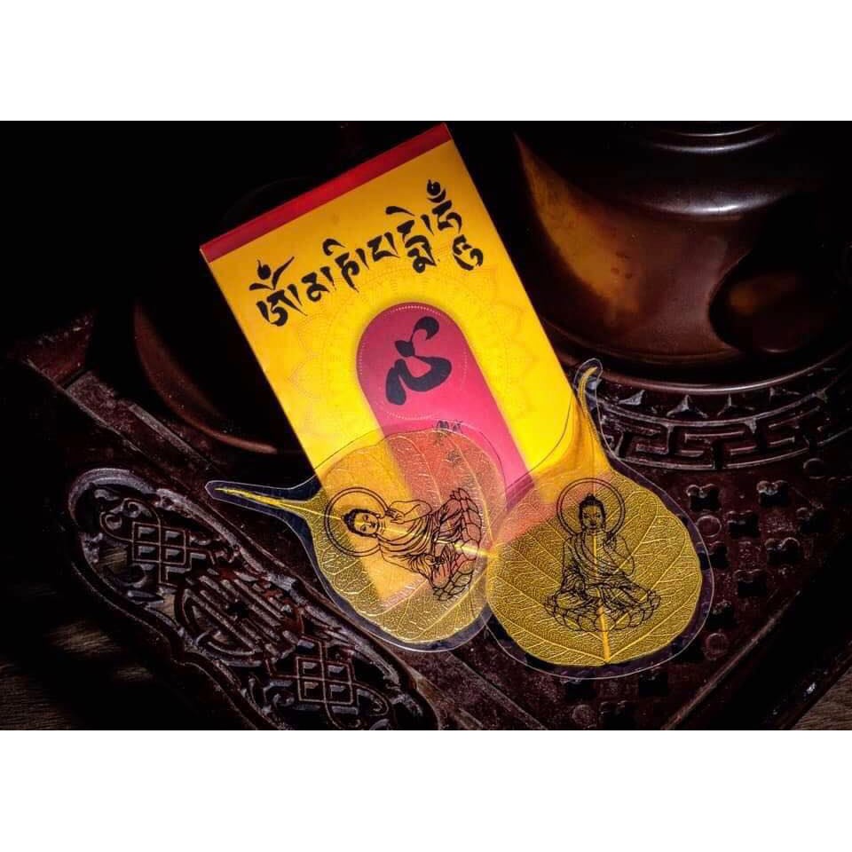 Lá Bồ Đề mạ vàng 24K