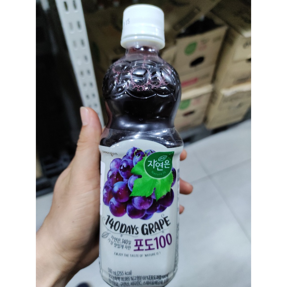 Nước nho 500ml hàn quốc - 포도