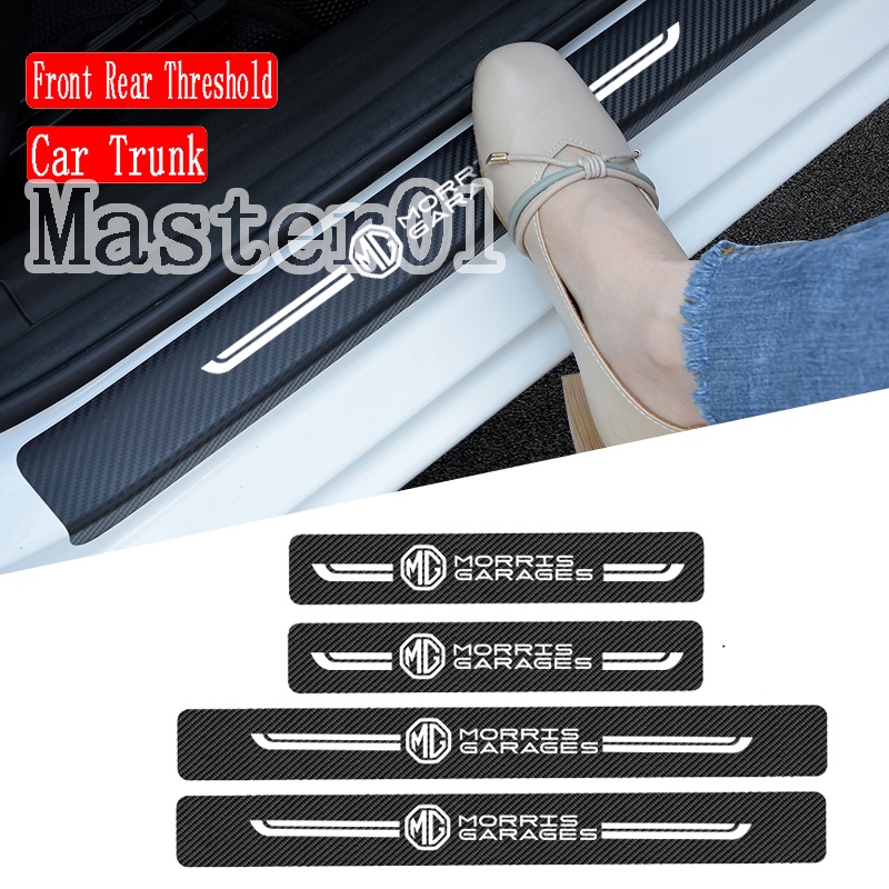 Miếng Dán In Logo MG3 MG5 Morris3 GS Bằng Sợi Carbon Chống Trầy Xước Chuyên Dụng Cho Xe Hơi