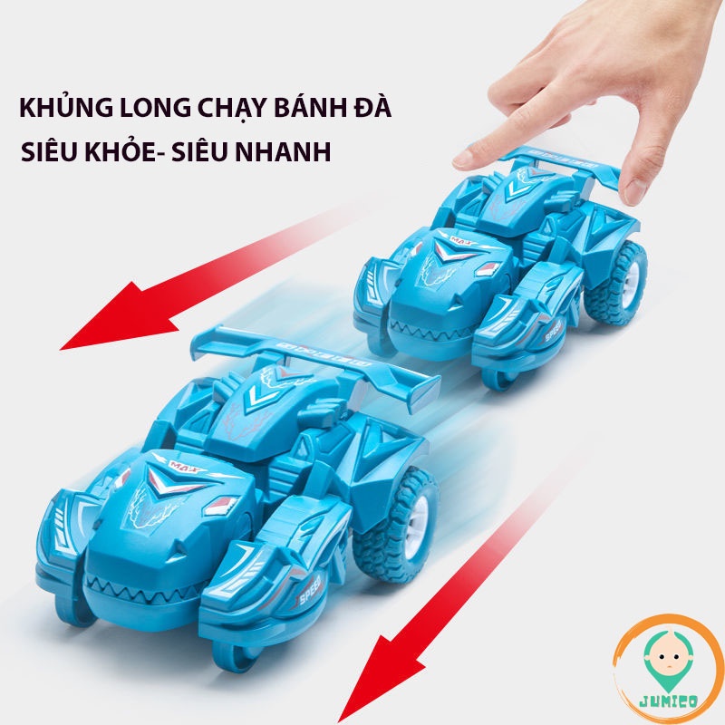 Đồ chơi cho bé trai bé gái ô tô khủng long biến hình giúp trẻ tư duy vận động JUMICO KL