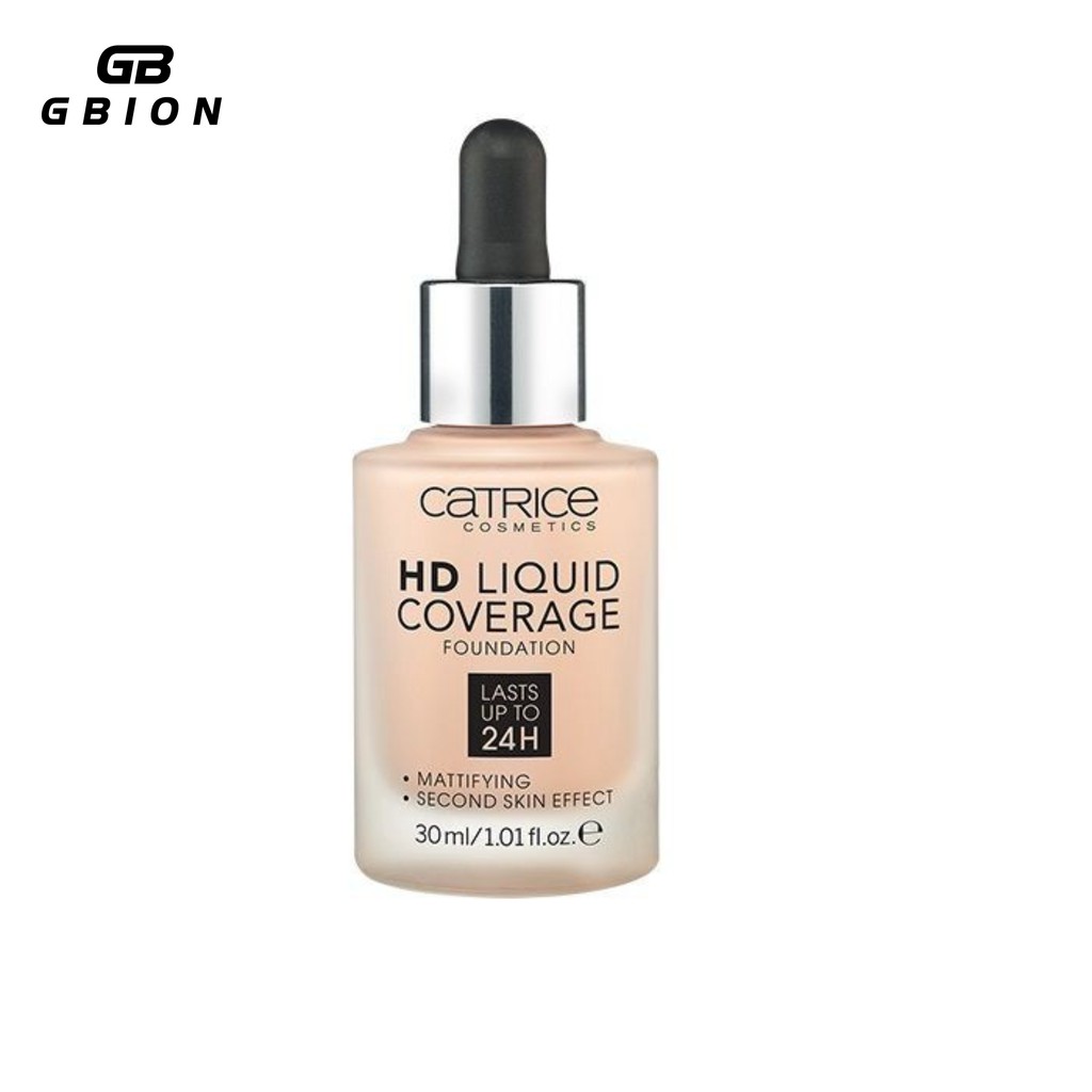 Kem nền CATRICE HD LIQUID COVERAGE FOUNDATION đủ tone