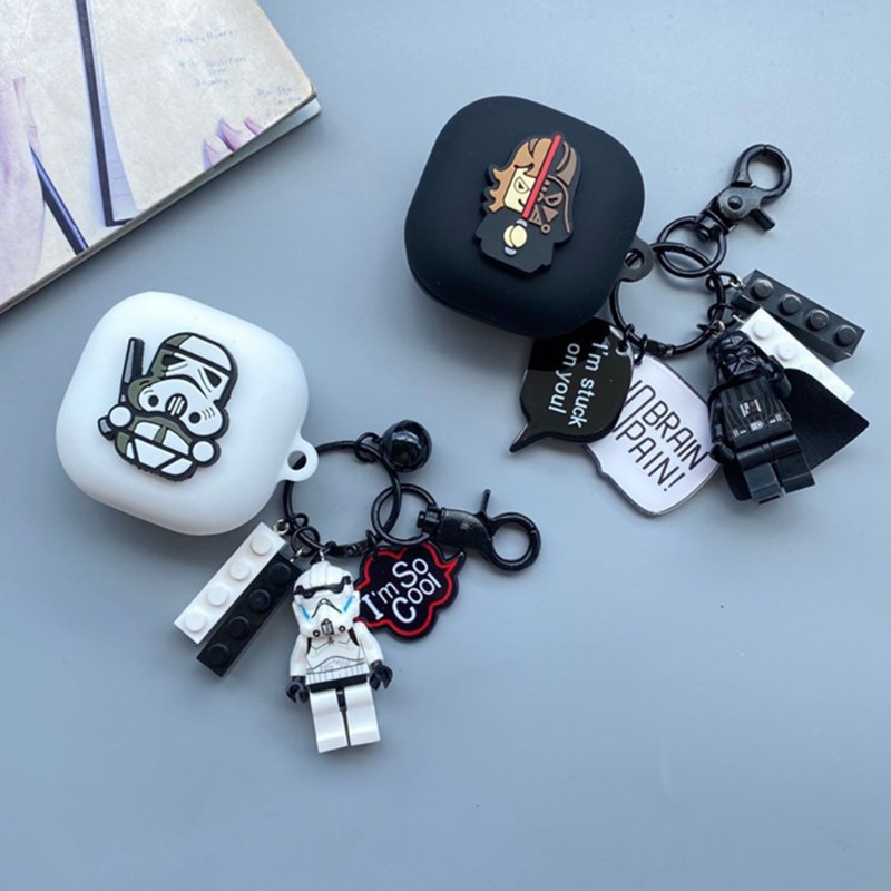 Vỏ Silicon Họa Tiết Hoạt Hình Bảo Vệ Cho Tai Nghe Samsung Galaxy