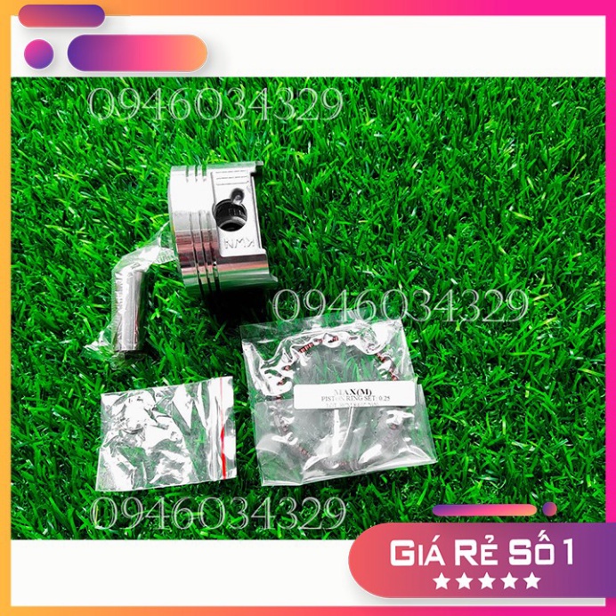 Piston  bạc ắc trái 54  mm WAVE DRAEM  chính hãng ATE