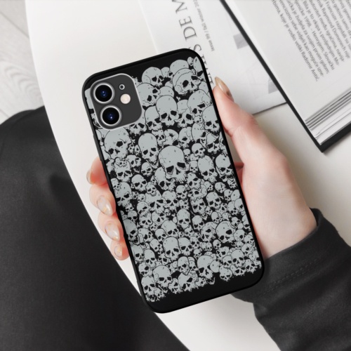 Ốp lưng iphone hình skull mountain collage art cubism cute  cho các dòng SAMSUNG PAP20210673