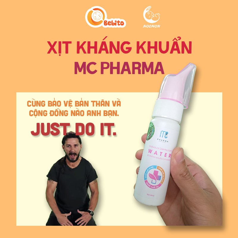  Bình Xịt Rửa Tay Kháng Khuẩn MC PHARMA Đã Được Kiểm Định An Toàn Về Chất Lượng