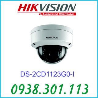 Camera IP Dome 2.0 Mp HIKVISION DS-2CD1123G0E-I