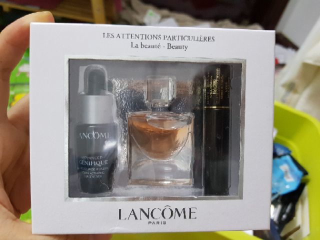 Set Lancome: serum - nước hoa - chuốt mi | BigBuy360 - bigbuy360.vn