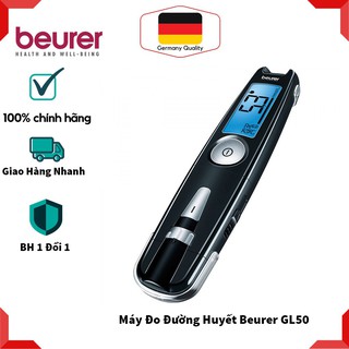 MÁY ĐO ĐƯỜNG HUYẾT/MÁY ĐO TIỂU ĐƯỜNG BEURER GL50 - Máy đo đường huyết, que thử không cần code