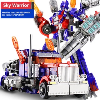 Transformers Đồ Chơi Robot Biến Hình Optimus Prime Cho Bé Trai