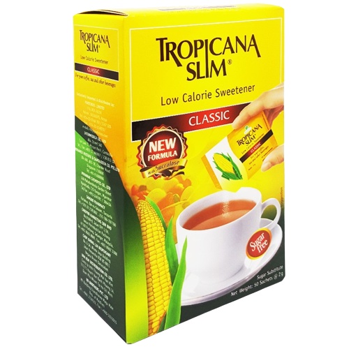 [SALE] Đường Bắp Ăn Kiêng Tropicana Slim hộp 2g x 50 - Ít Calo và Không Calo - Tropicana slim Low &amp; No Calorie sweetener
