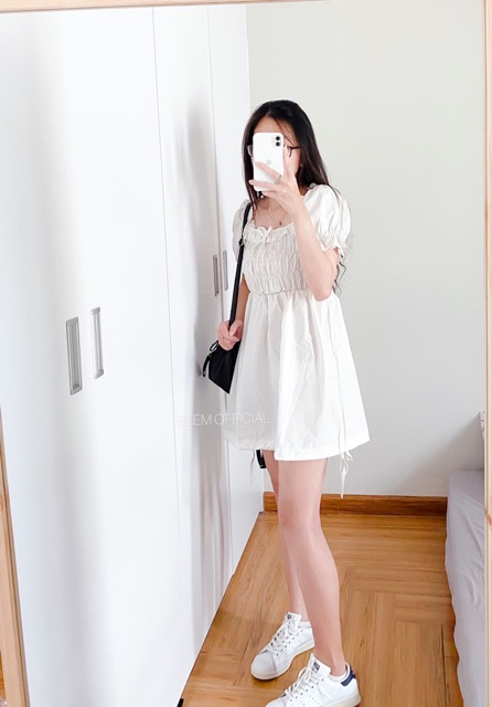 Đầm ulzzang baby doll xinh xắn