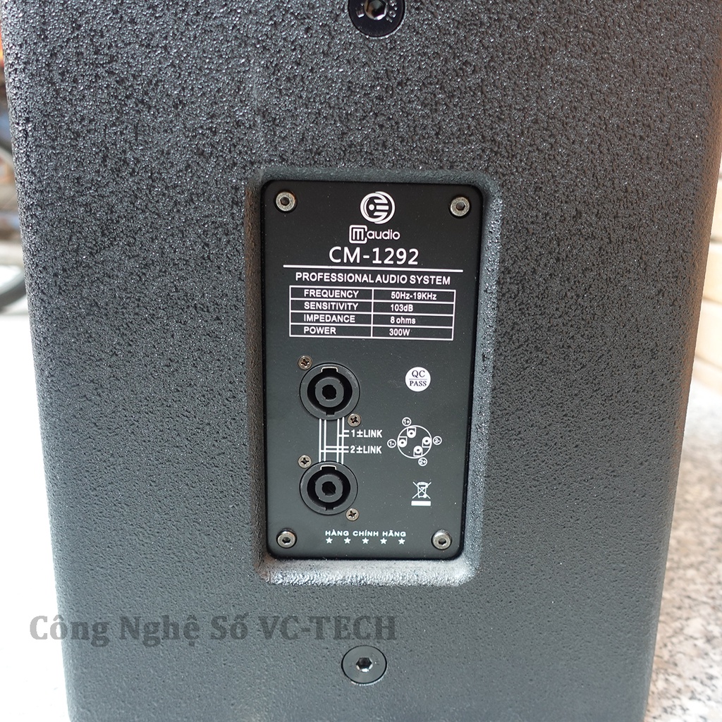 Bộ loa toàn dải  cao cấp CM-1292 | Loa Full Công Suất Lớn Bass 30 Cho Dàn Karaoke Gia Đình - Bảo hành 12 tháng