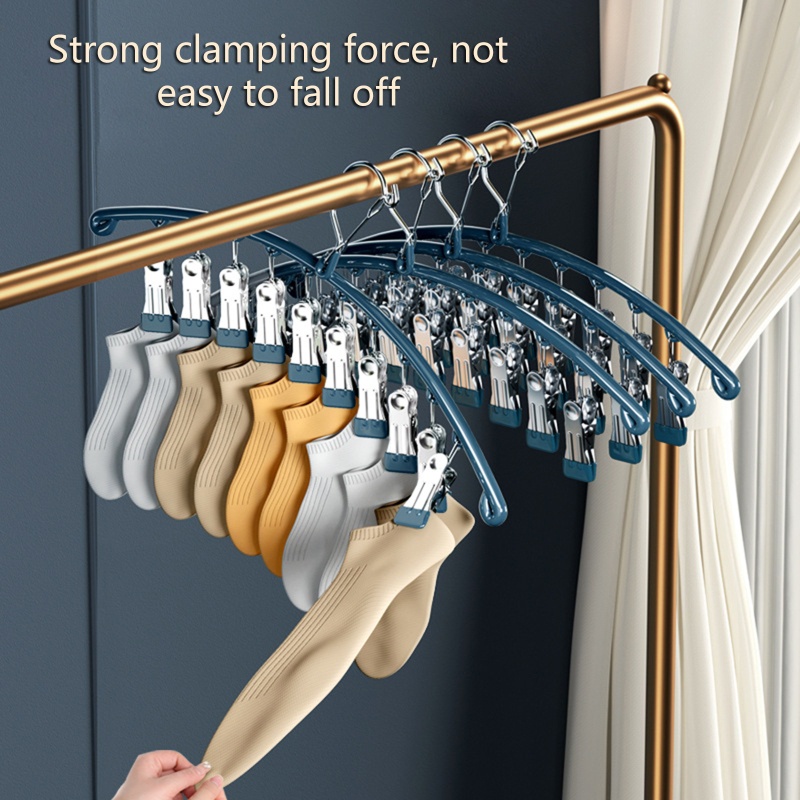 Móc Phơi Vớ / Đồ Lót Bằng Thép Không Gỉ Chất Lượng Cao