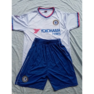 Bộ thun thể thao bóng đá màu áo Chelsea