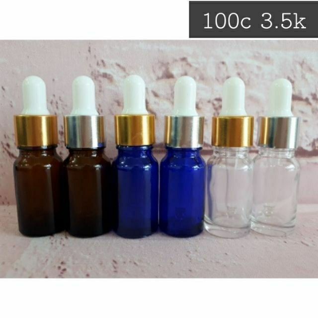 Lọ Chiết Serum ❤ TRÙM SỈ ❤ [5ml,10ml] Chai lọ đựng tinh dầu bóp giọt khoen vàng chiết mỹ phẩm, chiết serum .