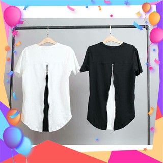 Áo Thun Khóa Zip 2 Mẫu Sang Chảnh