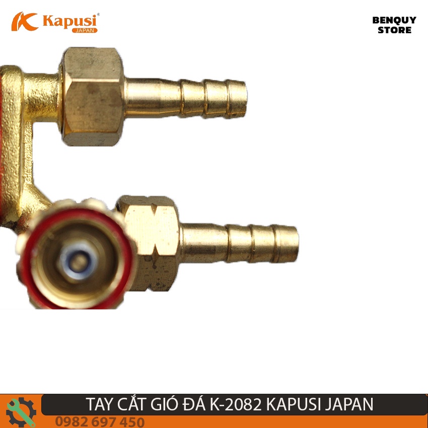 TAY CẮT GIÓ ĐÁ K - 2082  KAPUSI JAPAN-ĐÈN CẮT GIÓ ĐÁ - TAY CẮT HƠI KHÍ, CẮT KIM LOẠI DÙNG KHÍ OXY-GAS LÀ CHỦ YẾU