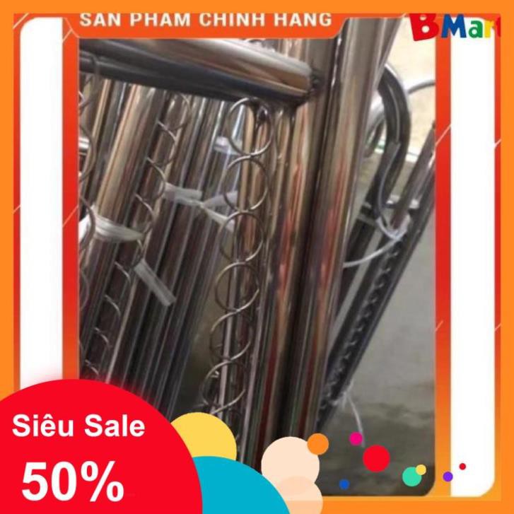 [FreeShip] [🚀 Grap giao hoả tốc 1h] Giàn phơi / giá phơi quần áo kép bánh xe  - BM NEW