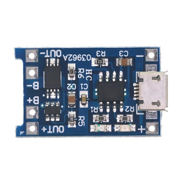 Mạch Sạc Pin Lithium TP4056 1A Micro USB V2 - Có IC Bảo Vệ Quá Dòng, Quá Áp