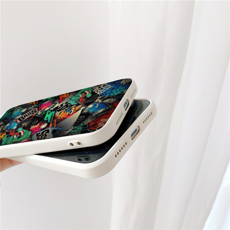 Ốp silicon iphone hình quái vật độc đáo Bass cho 6/6plus/6s/6splus/7/7plus/8/8plus/x/xr/xs/11/12/13/pro/max/plu
