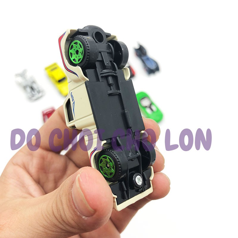 Hộp đồ chơi các loại xe hơi bằng sắt 10 chiếc 1604