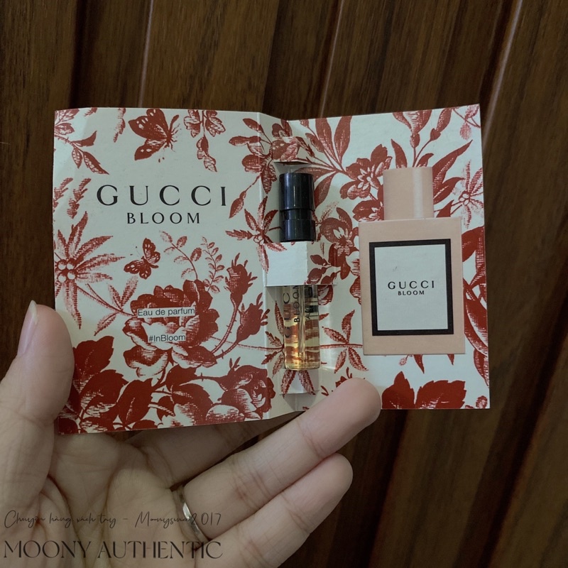 Vial nước hoa Gucci 1.5ml edp- edt ( Gucci Bloom , Gucci Guilty , Gucci Flora , Gucci Mémoire )