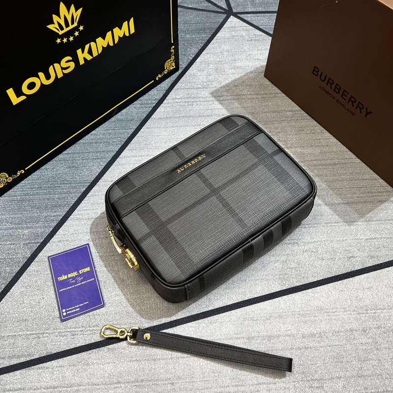 Clutch - Ví cầm tay nam nữ Da bò cao cấp hàng hiệu BBR - VCT103