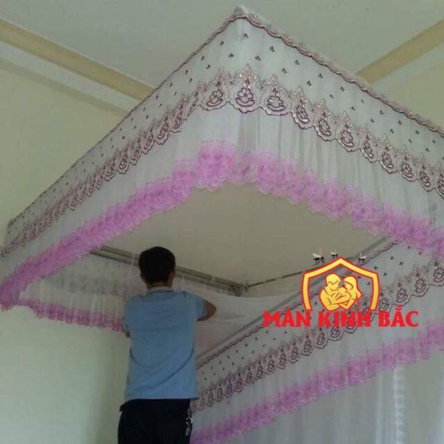 TRỌN BỘ Màn khung ren lạnh không kèm khung đủ kích thước m6| m8| 2m2x2m