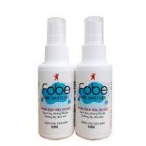 FOBE HAND SANITIZER – Dung dịch rửa tay khô, giúp làm sạch da, kháng khuẩn, dưỡng ẩm và khử mùi (100ml)