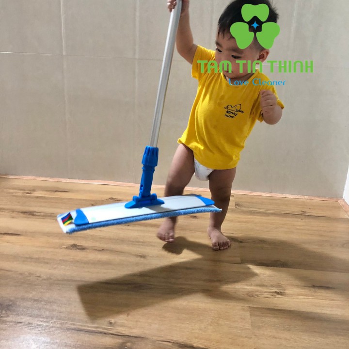 Cây lau nhà cao cấp đa năng xoay 360 độ có khóa hướng để lau tường 42cm IPC Made in Italy