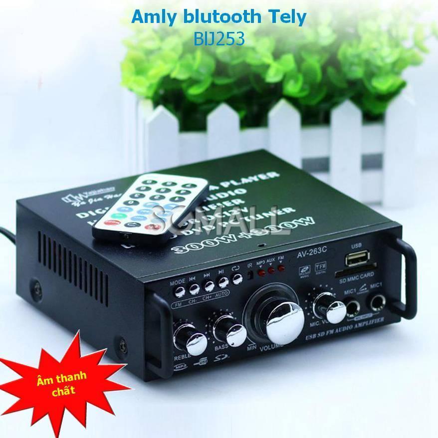 AMLY BLUTOOTH TELY-BLJ253, TỰ ĐỘNG LỌC NHIỄU, HỖ TRỢ KHE CẮM THẺ NHỚ, TRANG BỊ ĐIỀU KHIỂN TỪ XA-Ưu Đãi 50%