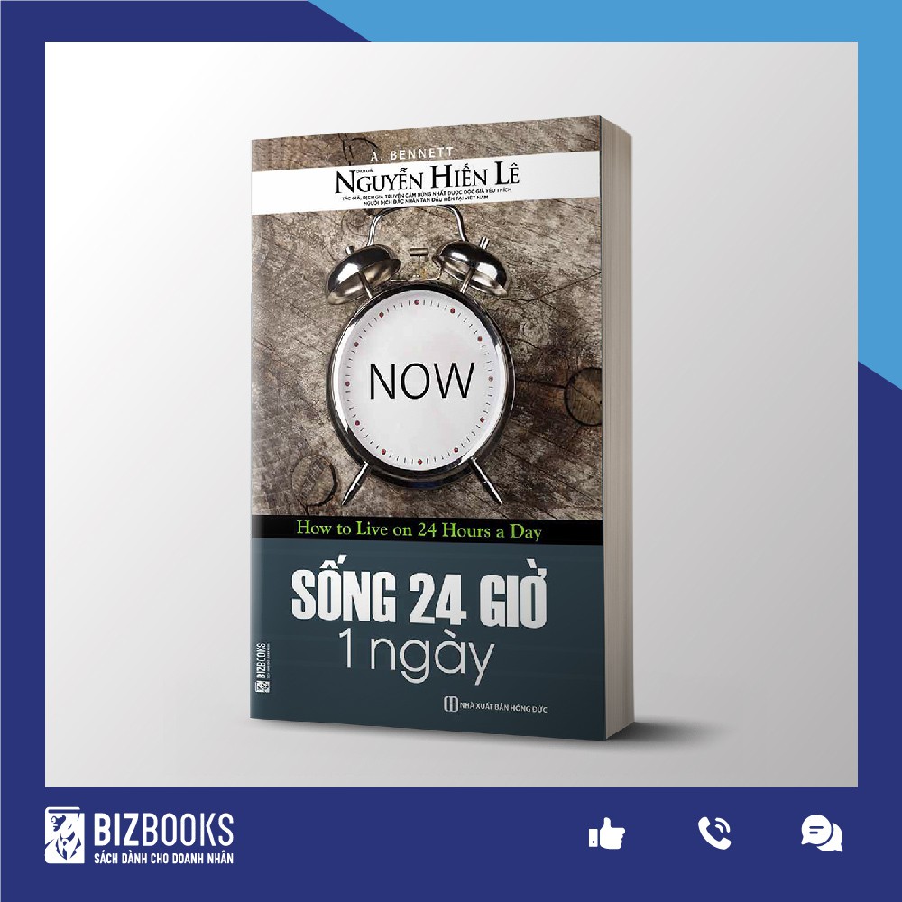 Sách - BIZBOOKS - Sống 24 Giờ 1 Ngày - 1 BEST SELLER