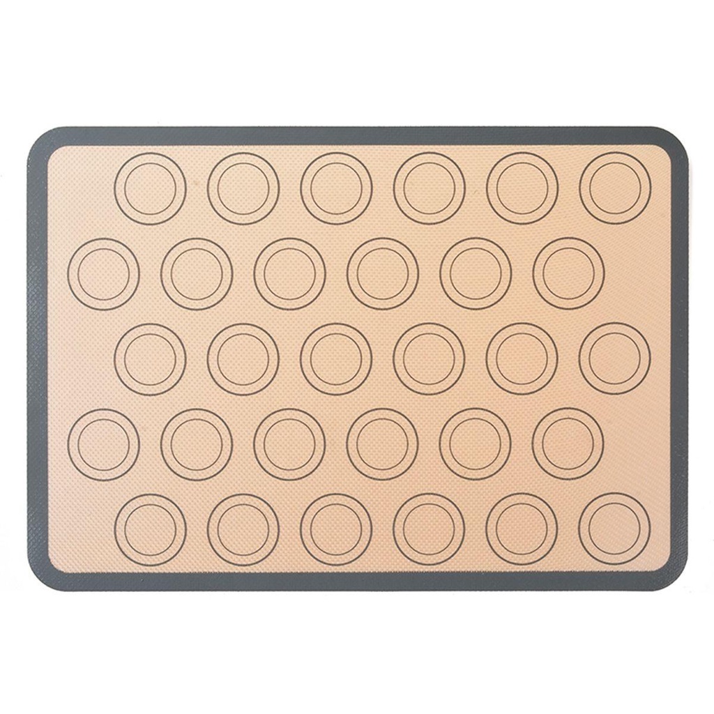 IVORY Thảm Nướng Bánh Macaron Bằng Silicone Chống Dính